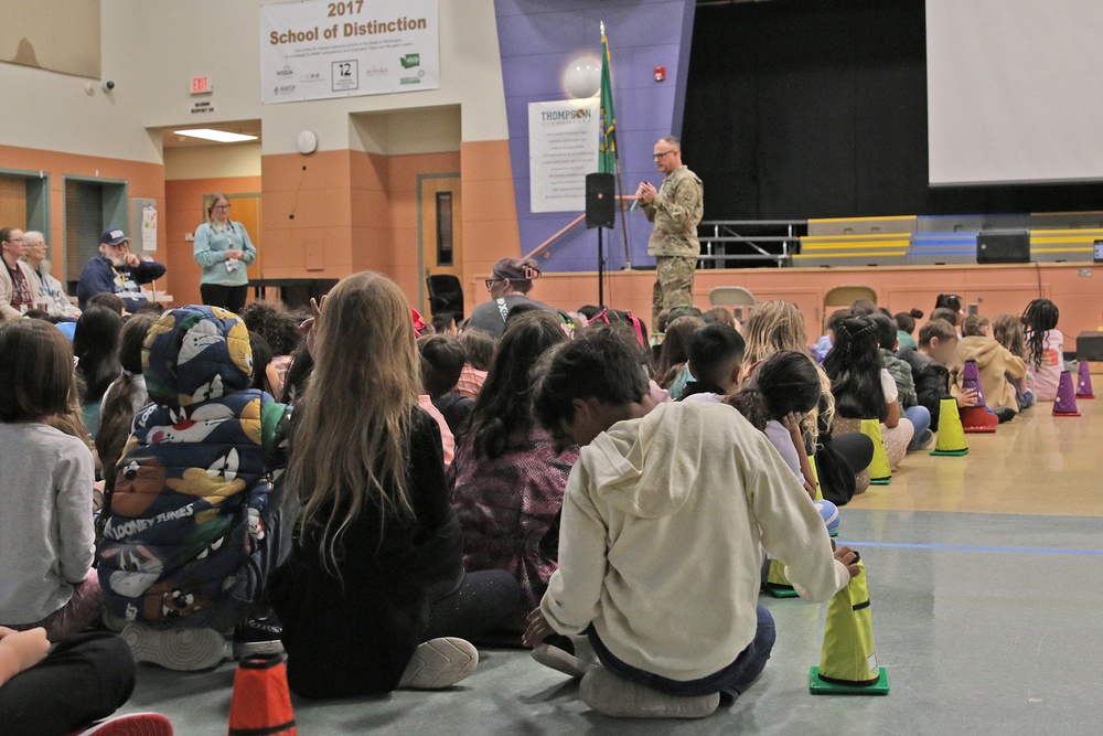 Thompson Elementary School Veteran's Day Assembly