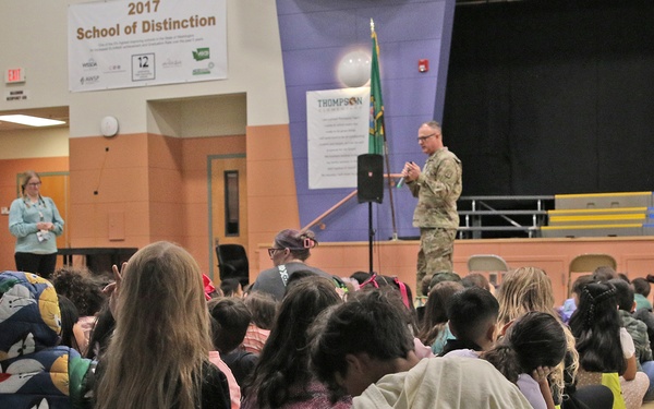 Thompson Elementary School Veteran's Day Assembly