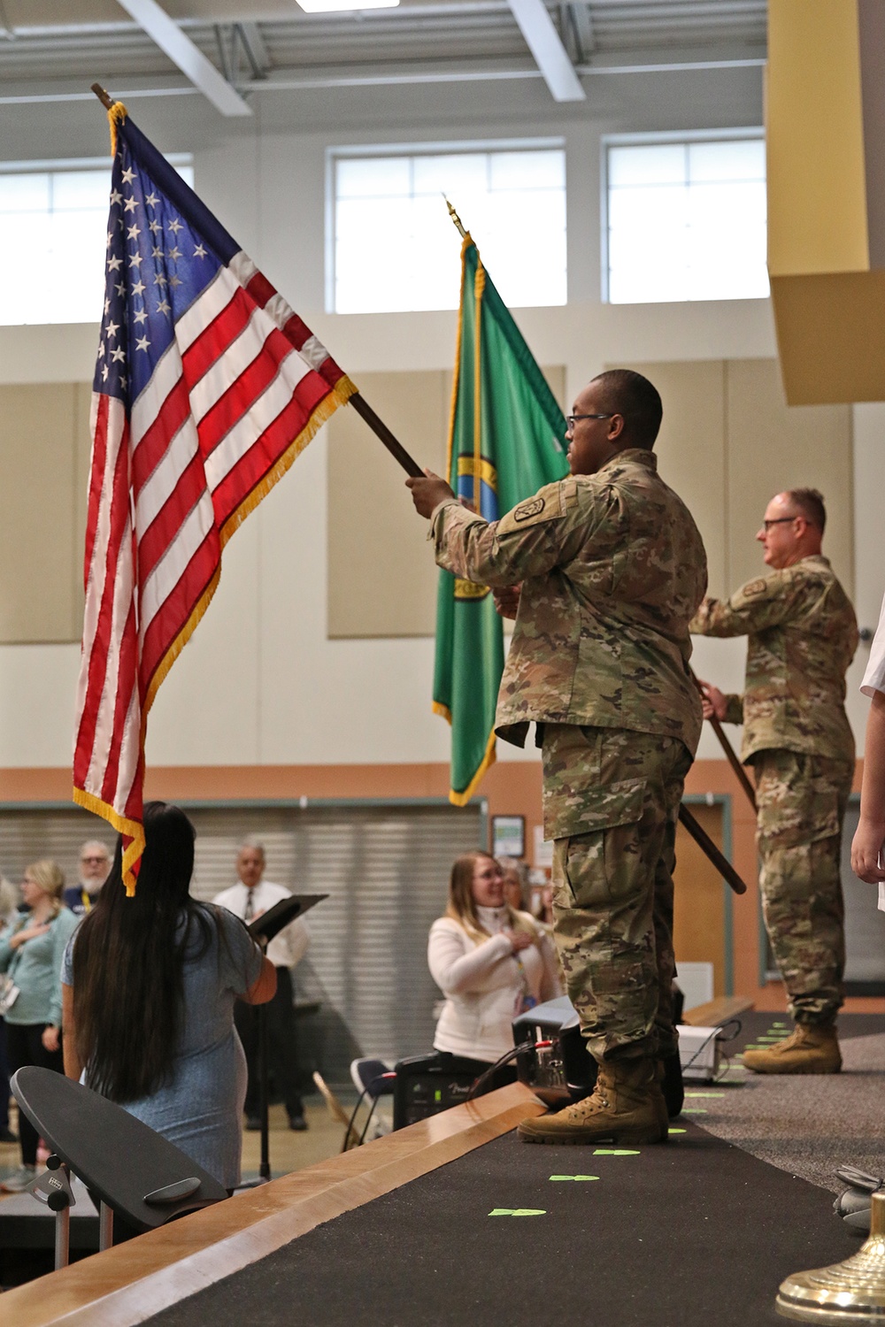 Thompson Elementary School Veteran's Day Assembly