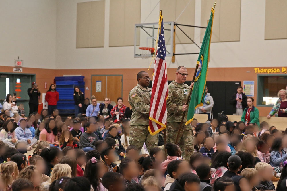 Thompson Elementary School Veteran's Day Assembly