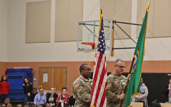 Thompson Elementary School Veteran's Day Assembly