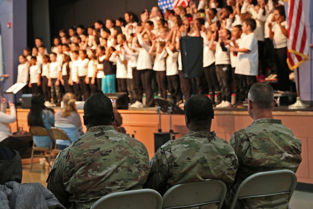 Thompson Elementary School Veteran's Day Assembly