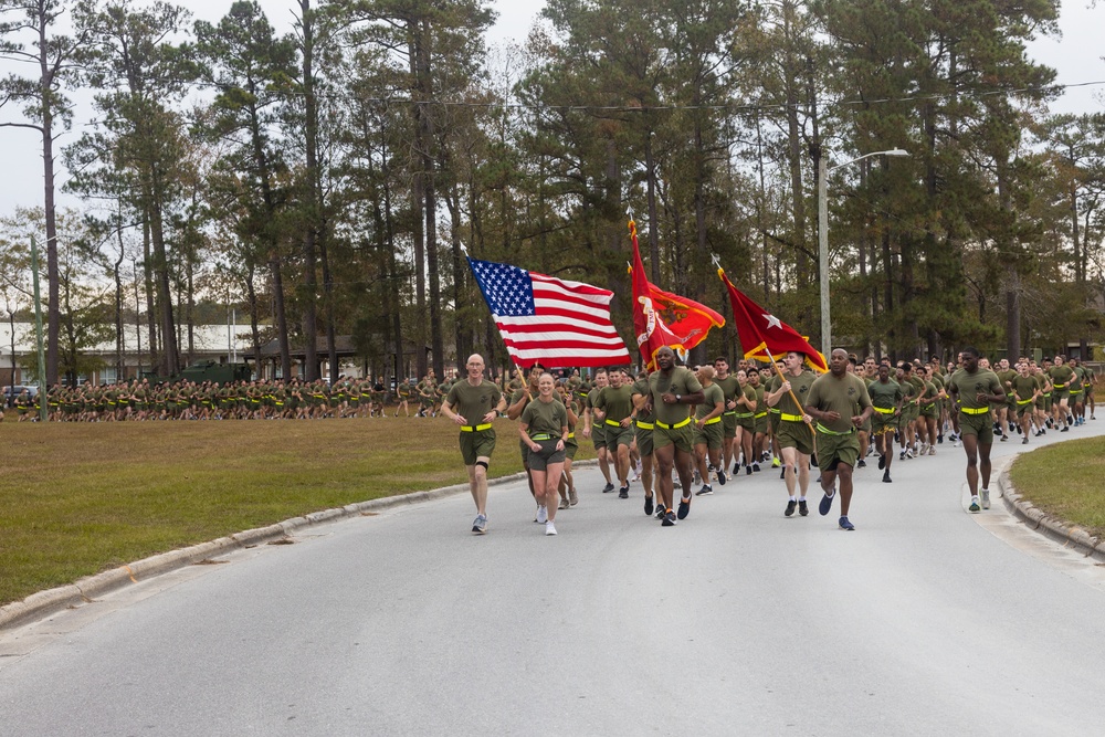 2nd Marine Logistics Group 249th Marine Corps Birthday Run