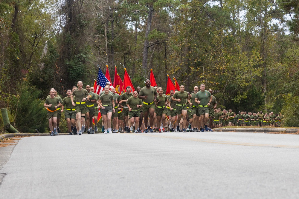 2nd Marine Logistics Group 249th Marine Corps Birthday Run