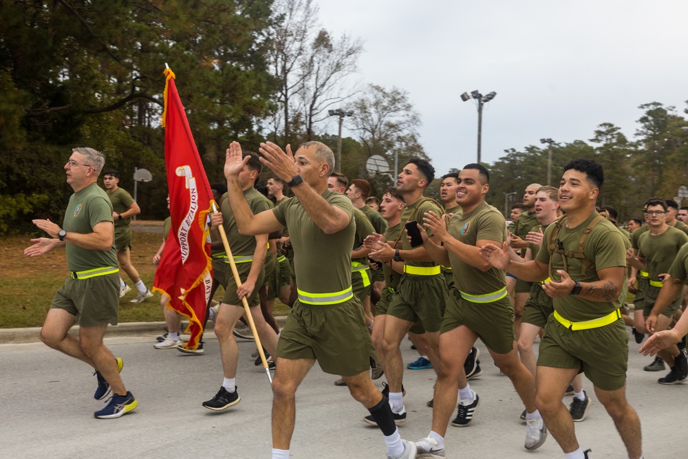 2nd Marine Logistics Group 249th Marine Corps Birthday Run