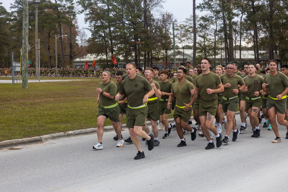 2nd Marine Logistics Group 249th Marine Corps Birthday Run