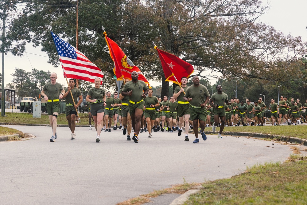 2nd Marine Logistics Group 249th Marine Corps Birthday Run