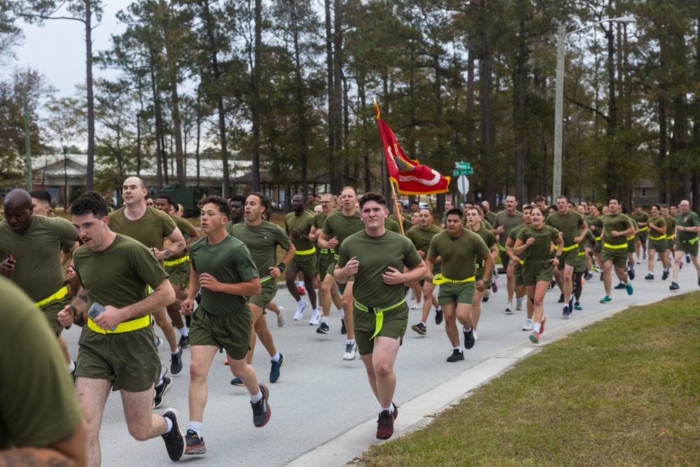 2nd Marine Logistics Group 249th Marine Corps Birthday Run