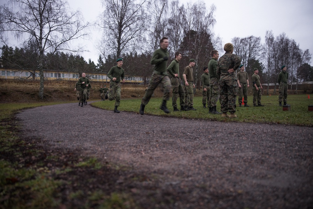 U.S. Marines Teach Marine Corps Martial Arts Program Day 2