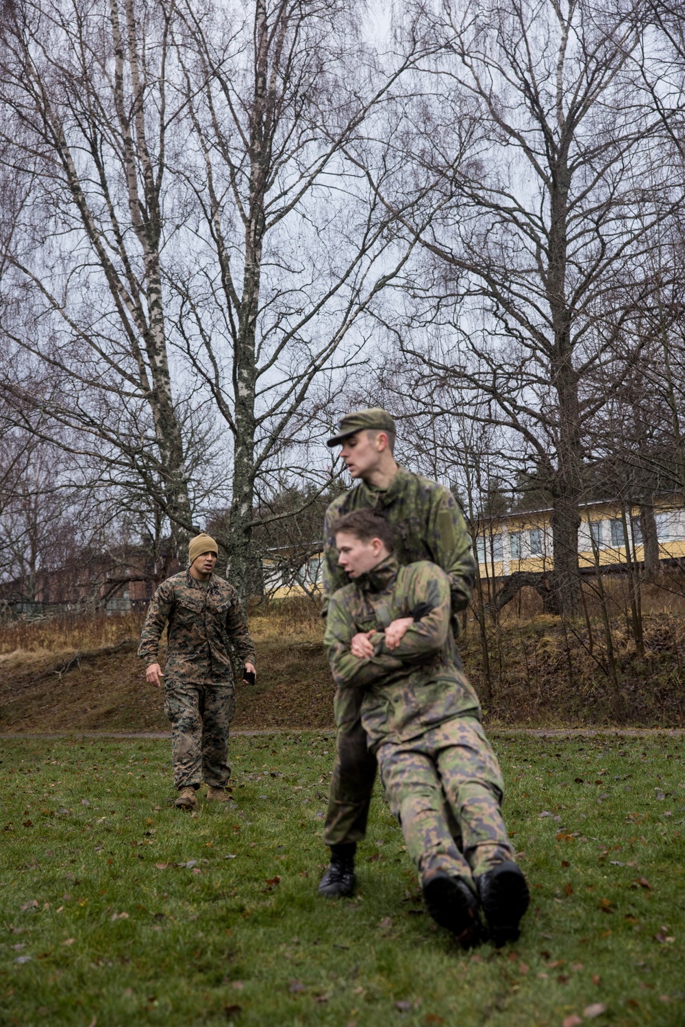 U.S. Marines Teach Marine Corps Martial Arts Program Day 2