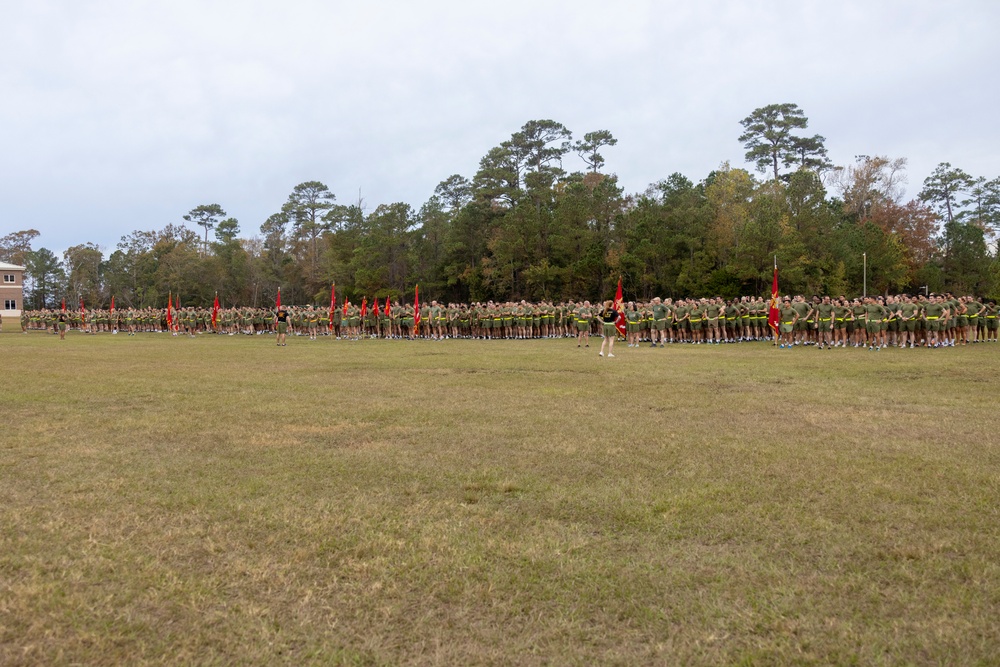 2nd Marine Logistics Group 249th Marine Corps Birthday Run