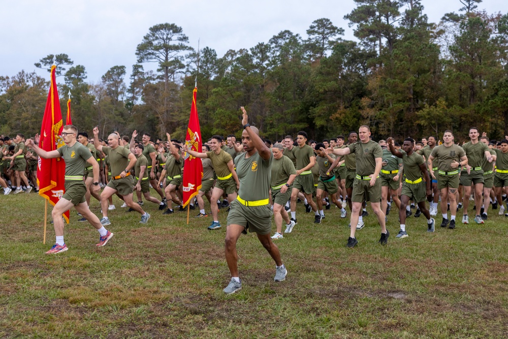 2nd Marine Logistics Group 249th Marine Corps Birthday Run