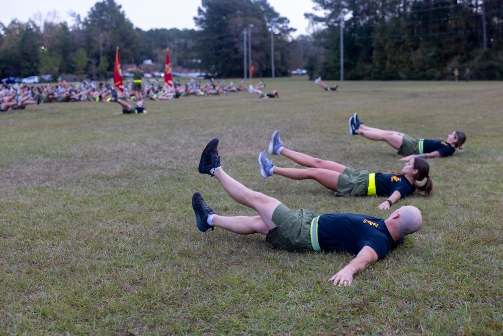 2nd Marine Logistics Group 249th Marine Corps Birthday Run