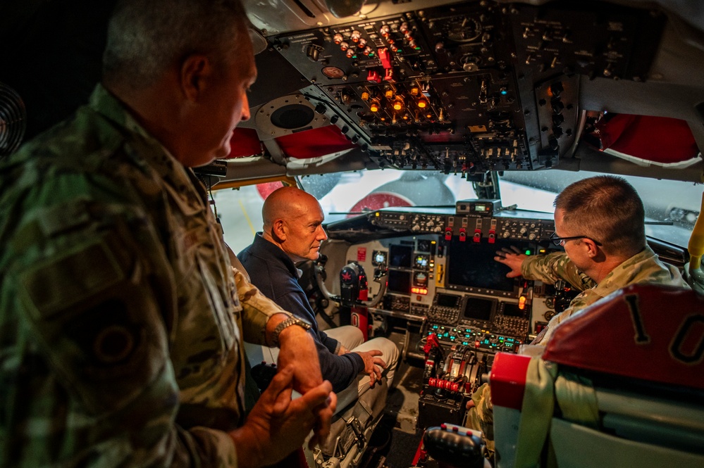 Author visits Rickenbacker Air National Guard Base