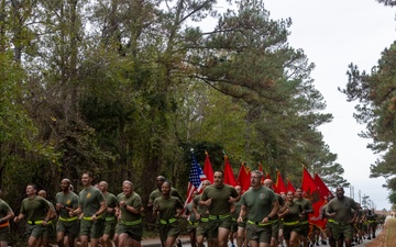 2nd Marine Logistics Group 249th Marine Corps Birthday Run