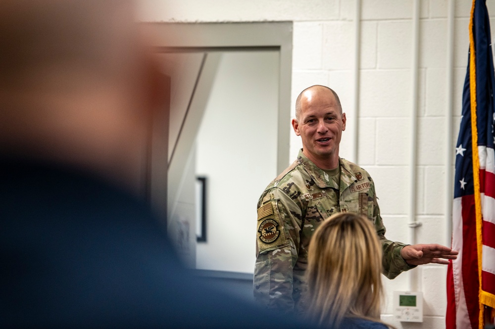 Author visits Rickenbacker Air National Guard Base