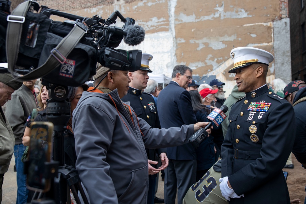 Tun Tavern Groundbreaking Ceremony