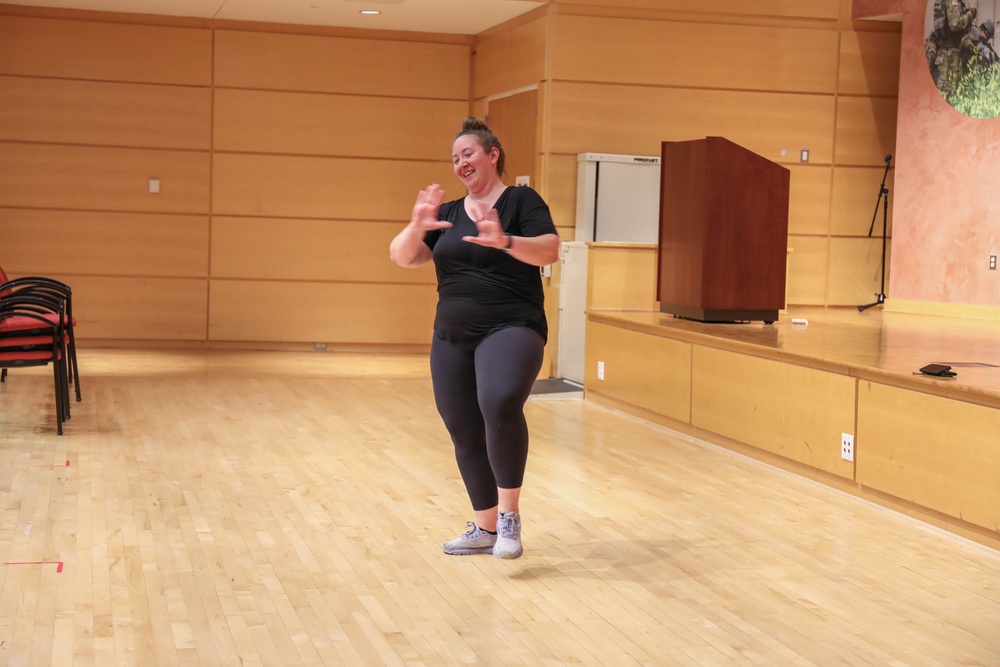 WRAIR hosts lunchtime Zumba class