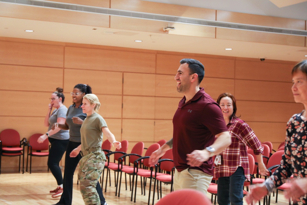 WRAIR hosts lunchtime Zumba class