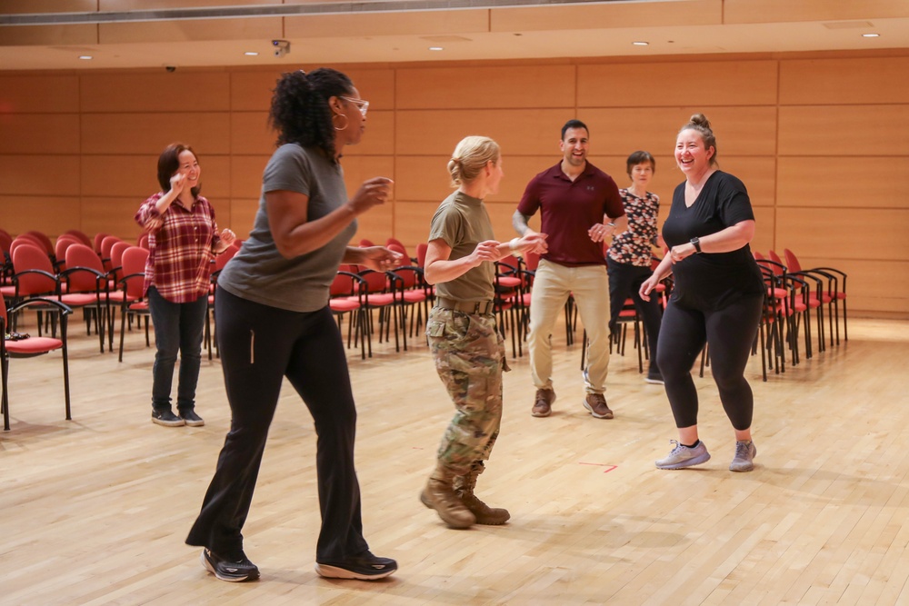 WRAIR hosts lunchtime Zumba class