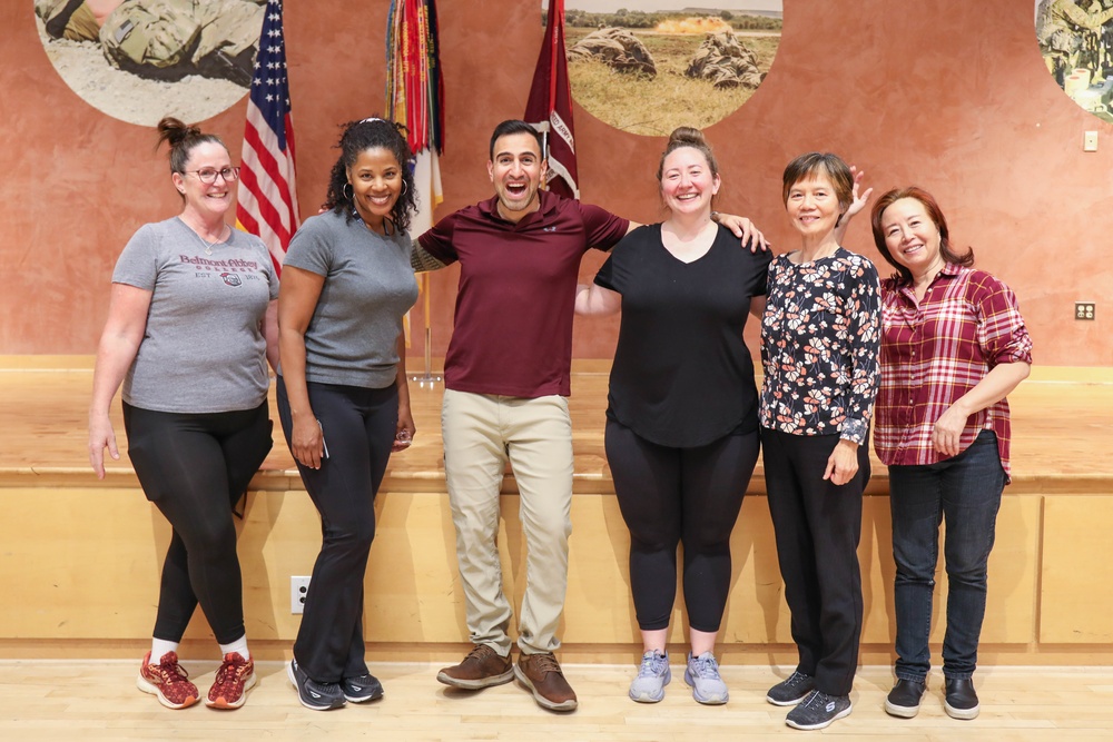 WRAIR hosts lunchtime Zumba class