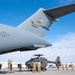 Airmen and Soldiers of the NCNG load UH-72B Lakota onto C-17 Globemaster III