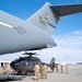 Airmen and Soldiers of the NCNG load UH-72B Lakota onto C-17 Globemaster III