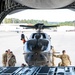 Airmen and Soldiers of the NCNG load UH-72B Lakota onto C-17 Globemaster III