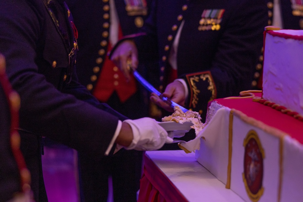 II MEF and II MSB Celebrate the Marine Corps' 249th Birthday