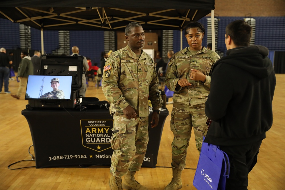 DC National Guard and NAMC Host Jobs Not Guns/Jobs Not Drugs Fair, Connecting Residents to Careers and Community Support