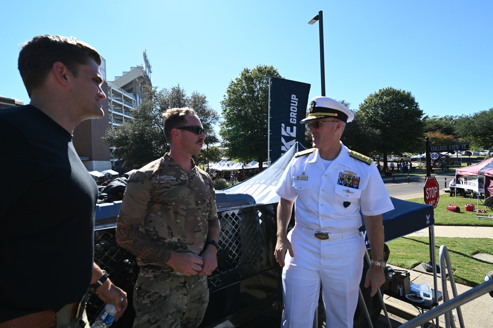 US Navy visits Mississippi State University