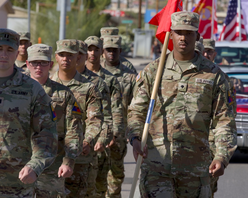 Bliss Soldiers, families thank veterans during northeast El Paso parade, regional observances