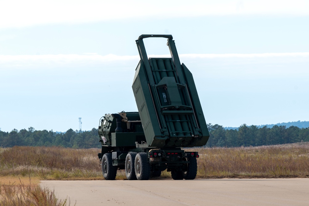 145 AW loads HIMARS in Epic Sun Combat Readiness Inspection