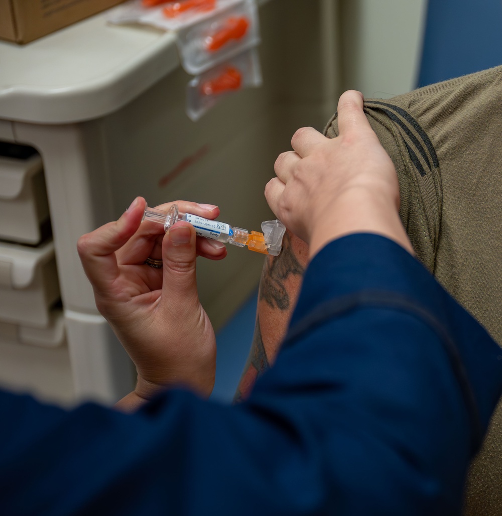 920th ASTS Keeps Airmen Ready with Annual Flu Shots