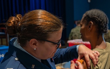 920th ASTS Keeps Airmen Ready with Annual Flu Shots