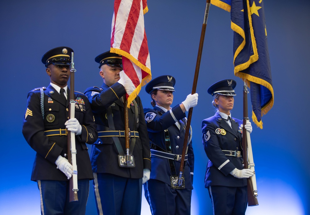 Hoosier Guardsmen provide entertainment for Veterans Day breakfast hosted by Indianapolis Colts