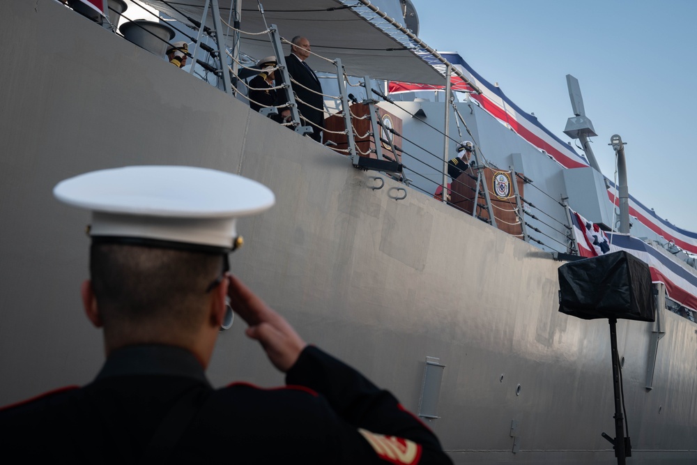 Commissioning Ceremony of USS John Basilone DDG 122