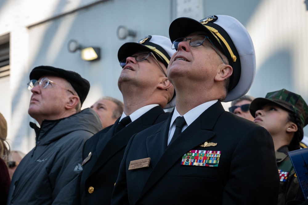 Commissioning Ceremony of USS John Basilone DDG 122