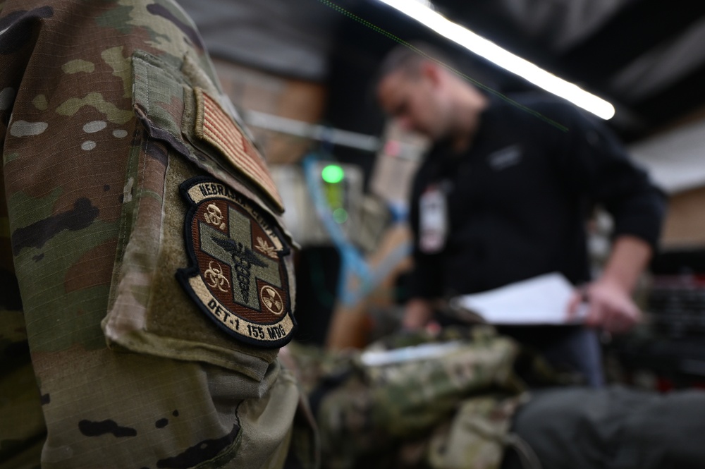 155th CERFP Det-1 participates in Joint Exercise