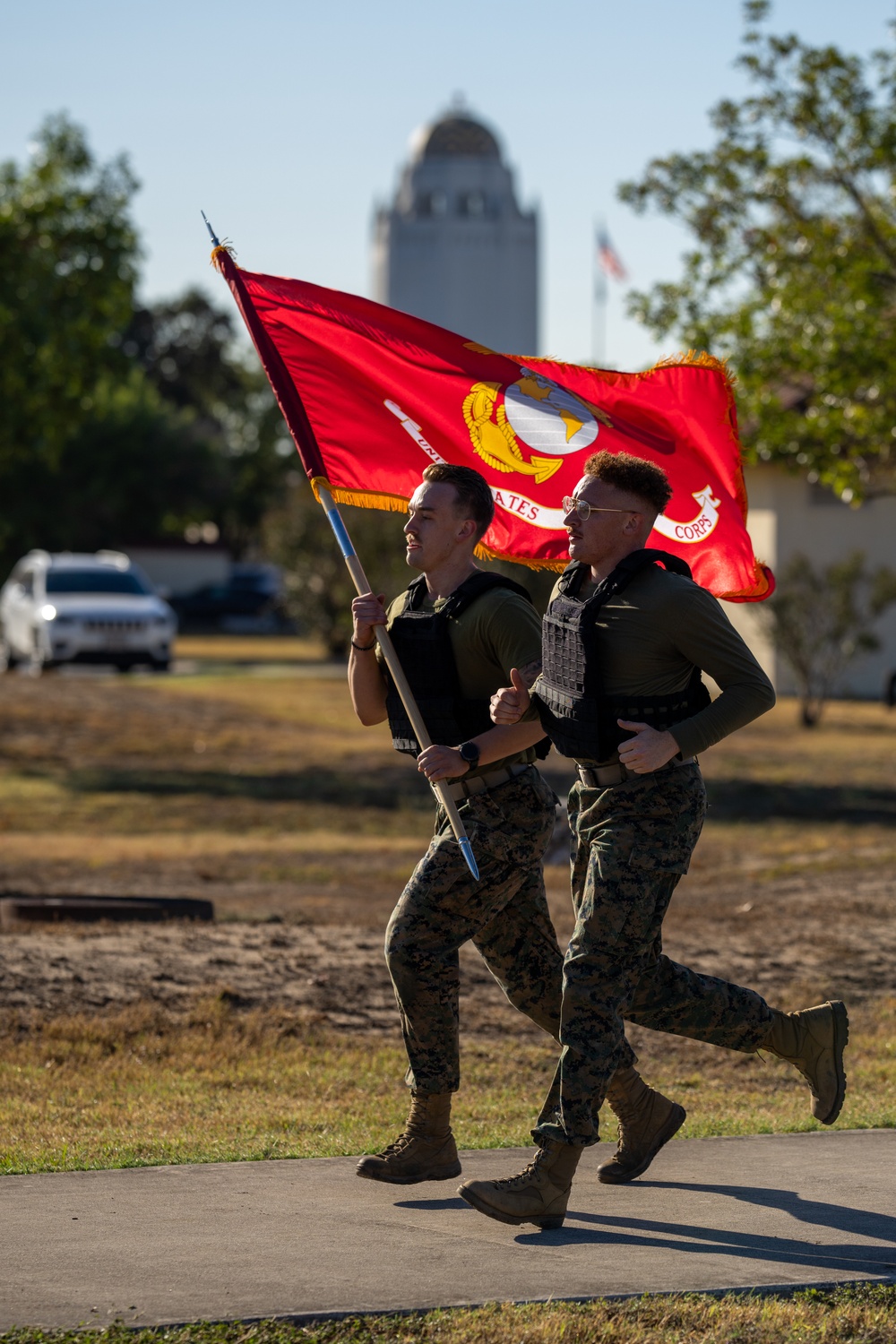 Marines at JBSA-Randolph mark the USMC Birthday