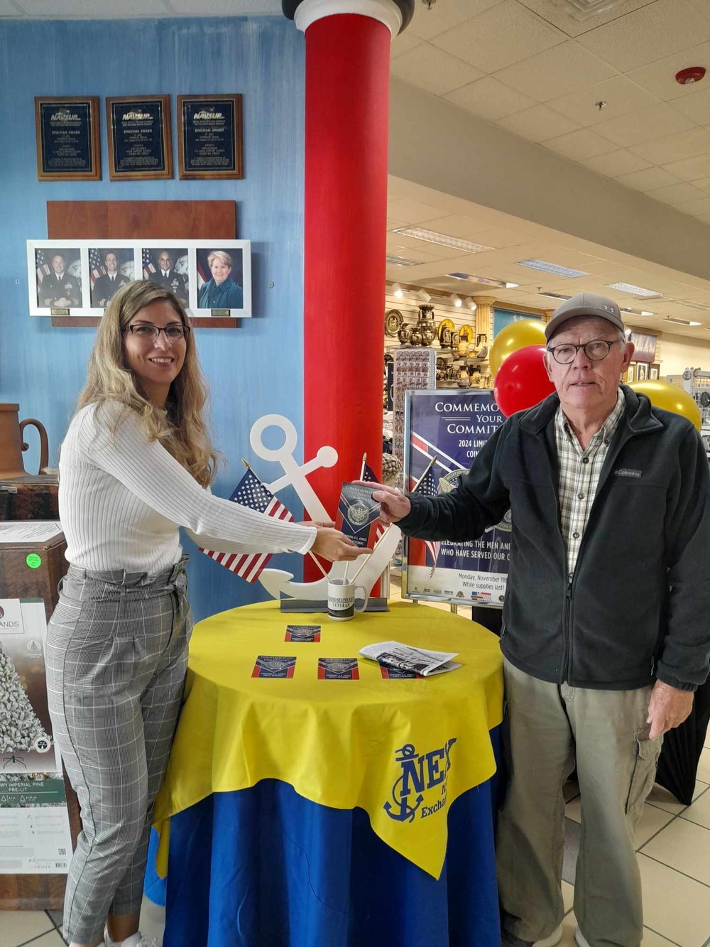 Military Veterans honored at Navy Exchange stores around the globe