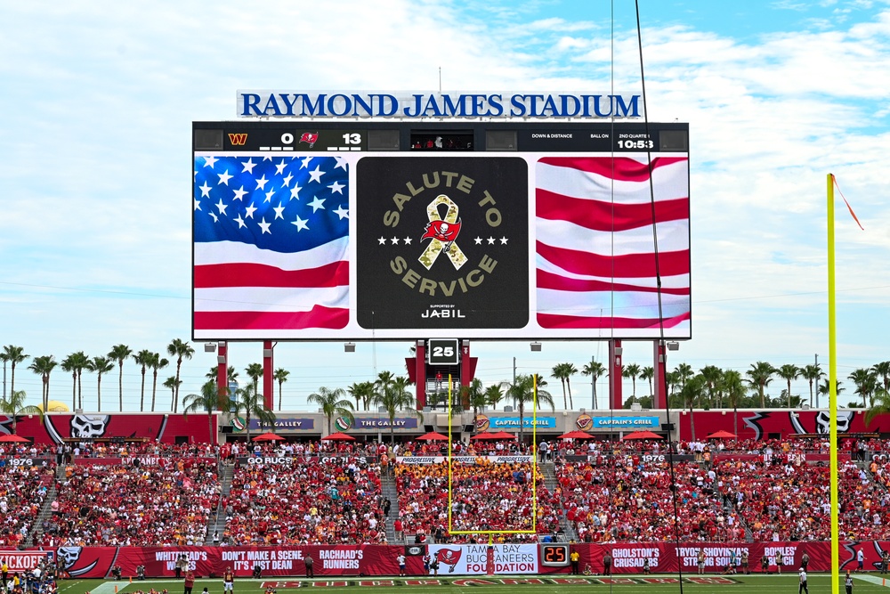 58th FS Flyover for Tampa Bay Buccaneers Game