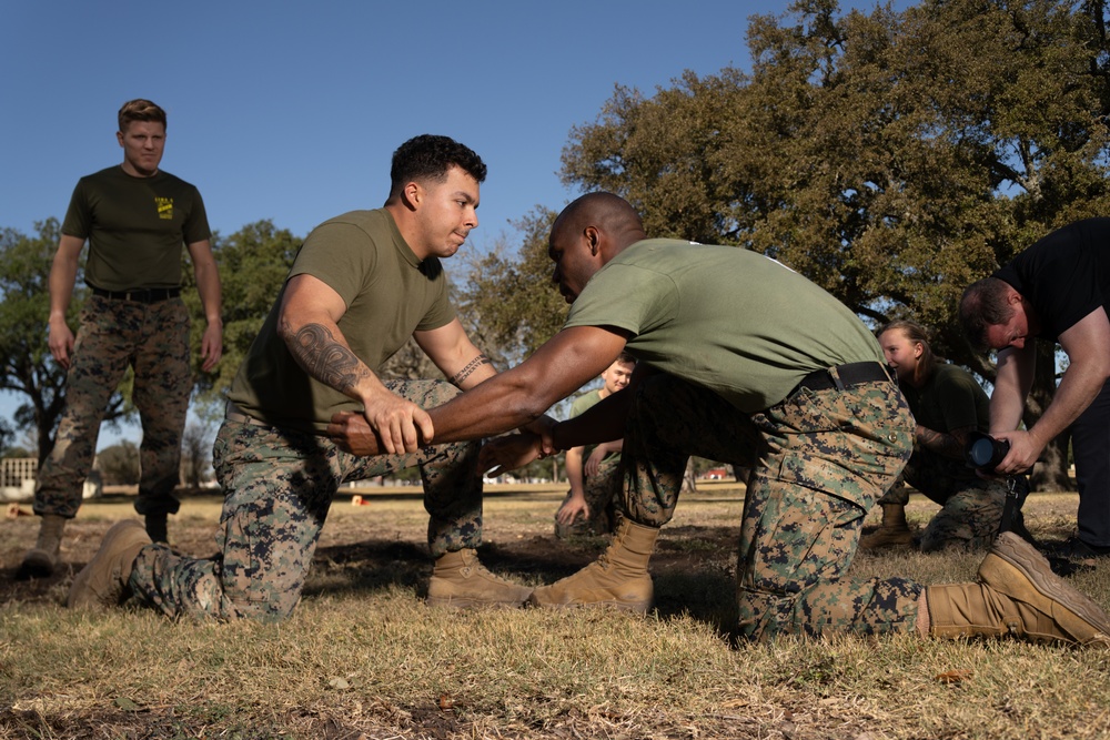 Marines at JBSA-Randolph mark the USMC Birthday