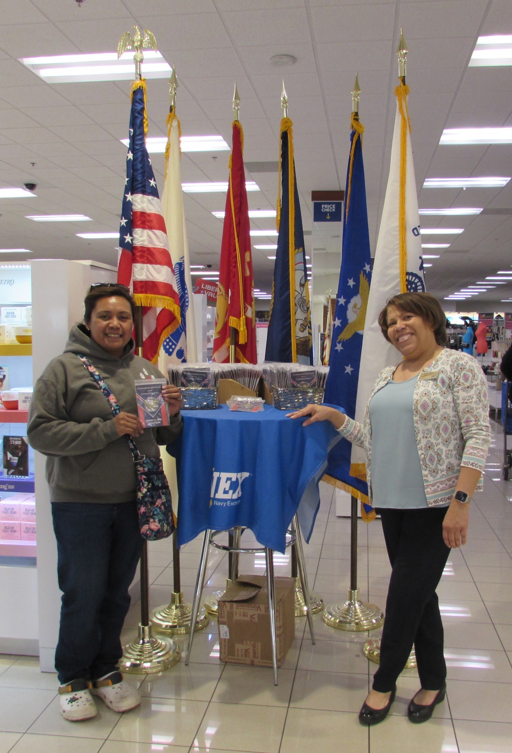 Military Veterans honored at Navy Exchange stores around the globe