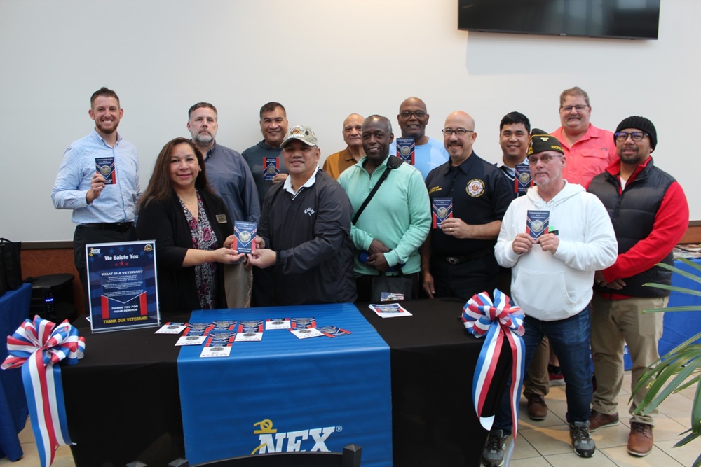 Military Veterans honored at Navy Exchange stores around the globe