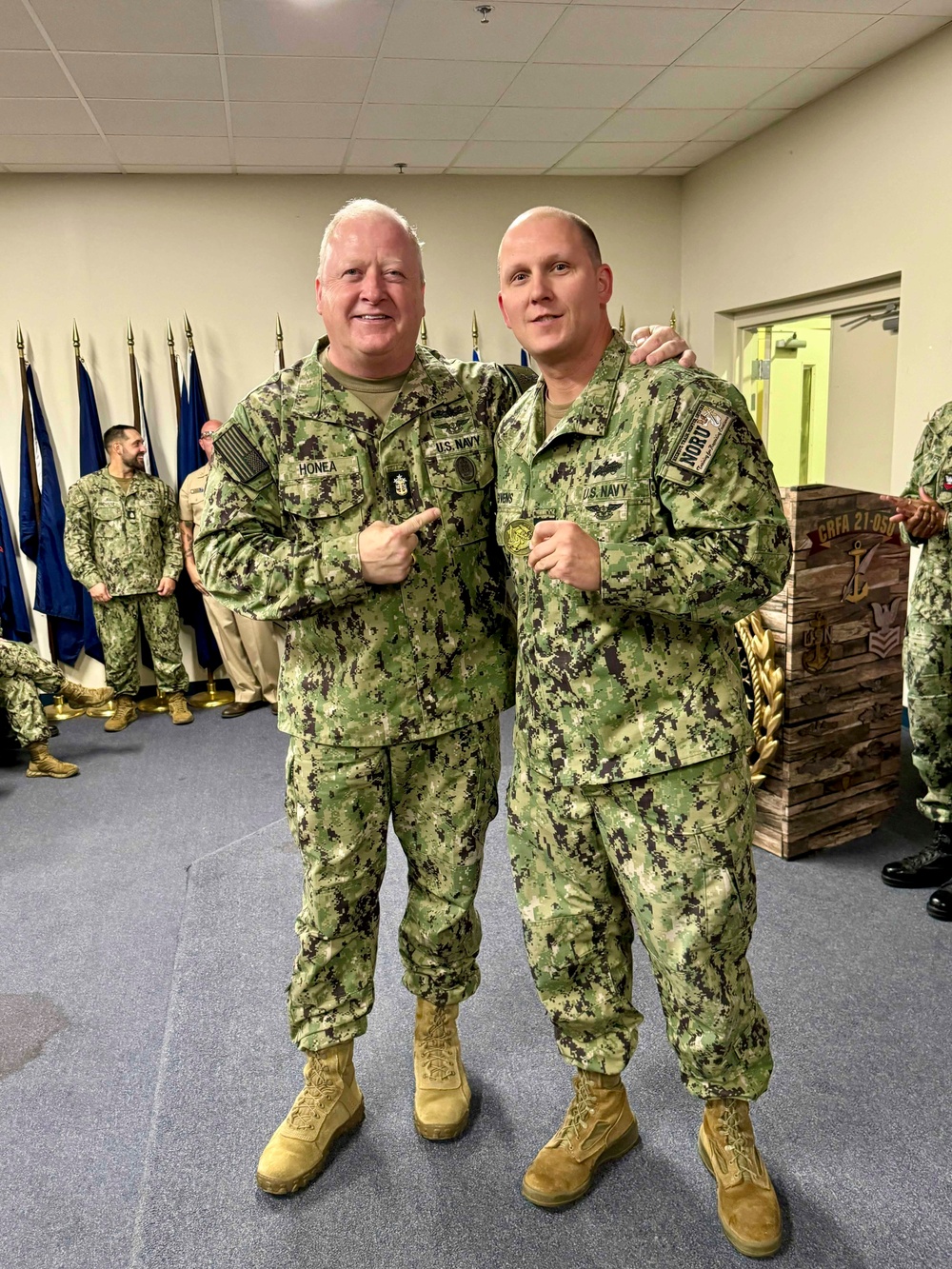 MCPON James Honea visits NORU