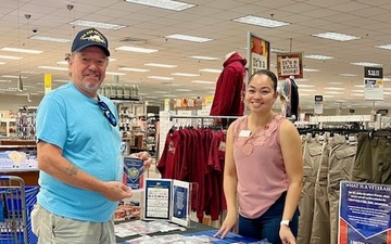 Military Veterans honored at Navy Exchange stores around the globe