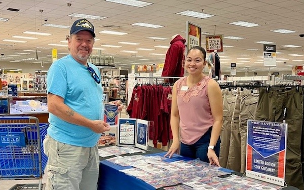Military Veterans honored at Navy Exchange stores around the globe