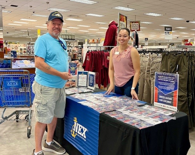 Military Veterans honored at Navy Exchange stores around the globe