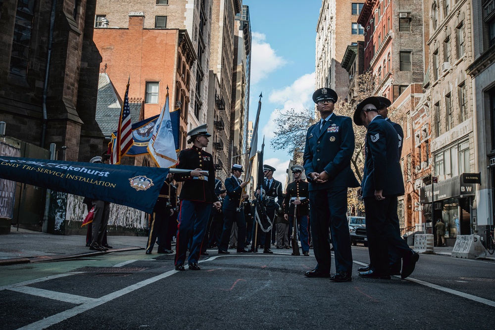 JB MDL supports NYC Veterans Day Parade